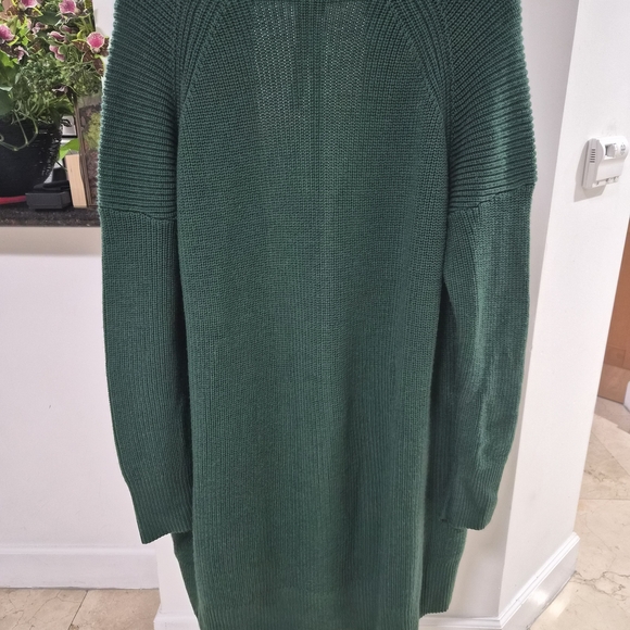 Lululemon Green Open Front Cardigan Sweater - Picture 5 of 6